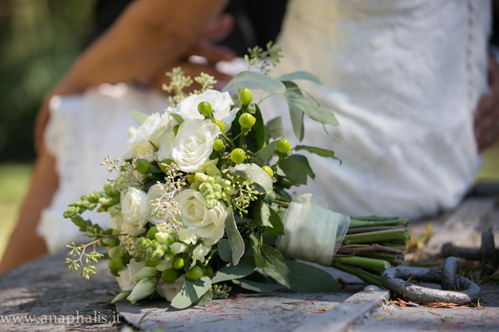 Matrimonio Country chic in bianco e verde